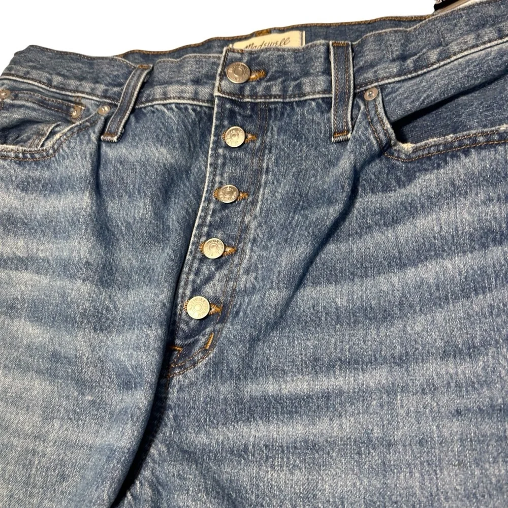 Madewell The Perfect Vintage High Waist Straight Jeans Sz 31 - Picture 5 of 13